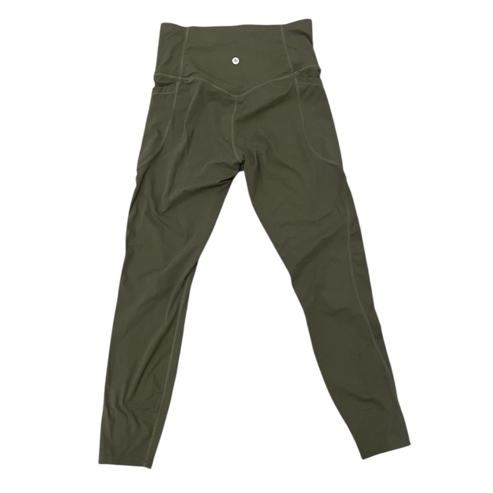 Halara Olive Green UltraSculpt SoCinched High Waisted 7/8 Leggings Size Small - Picture 2 of 4
